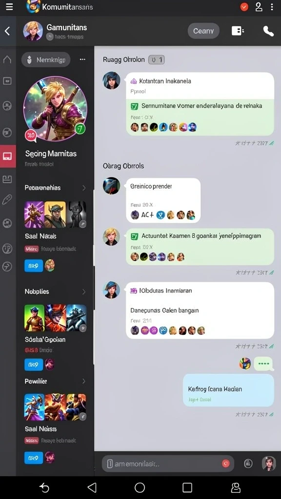 Tampilan awal permainan yang menarik.