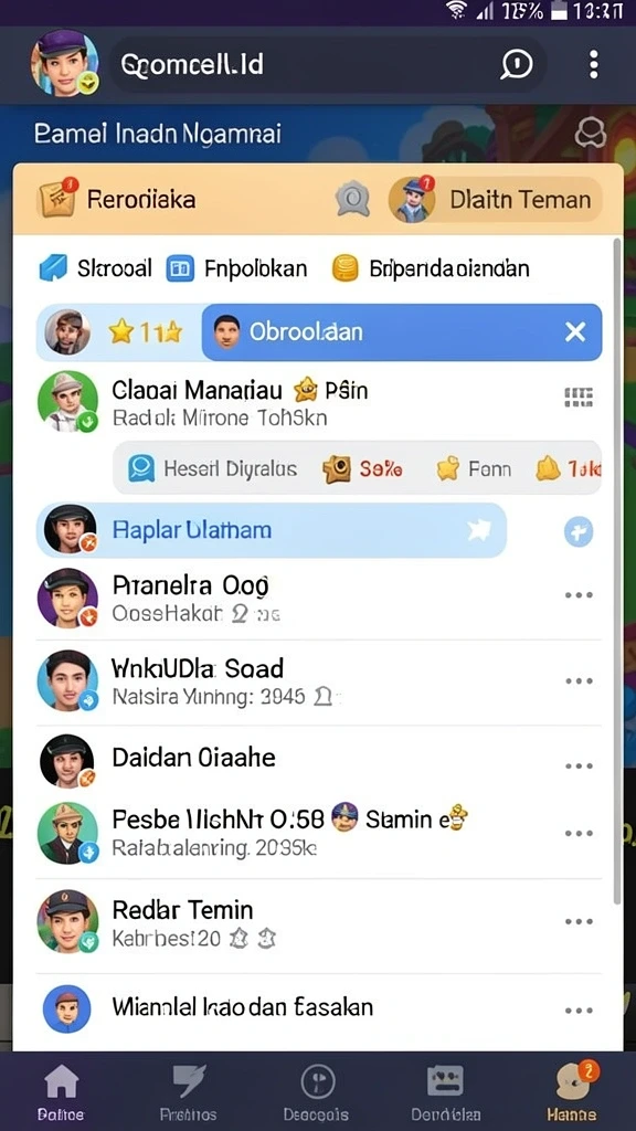 Tampilan antarmuka pengguna yang menarik dan user-friendly.