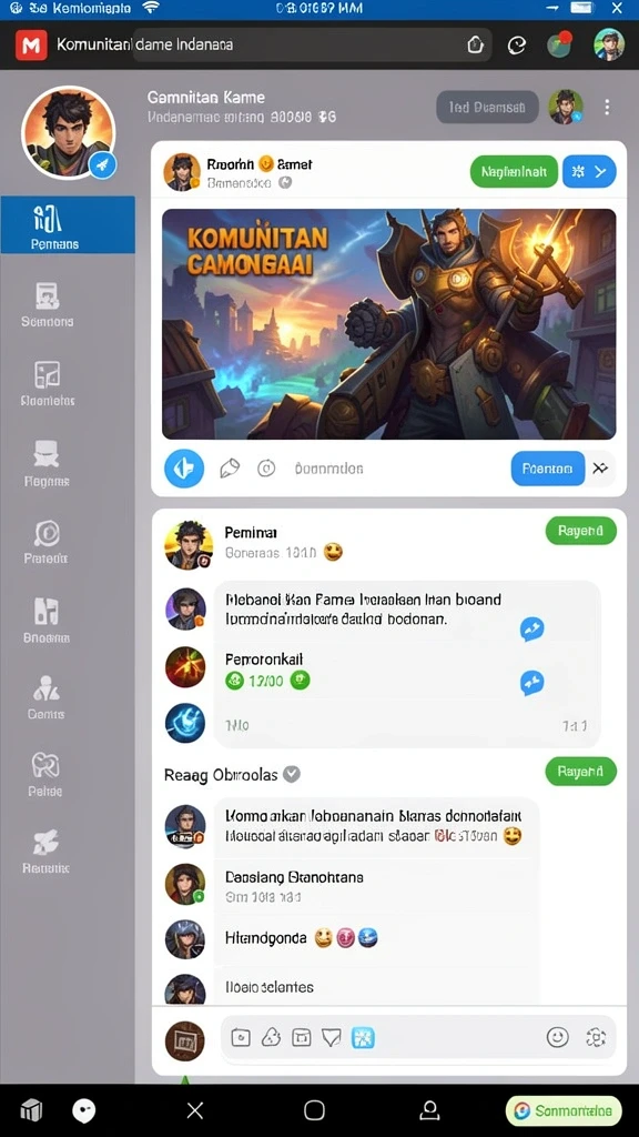 Gameplay yang seru dengan banyak tantangan menunggu.