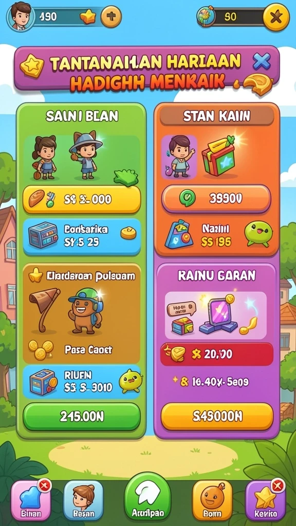 Pengalaman petualangan yang mendebarkan.