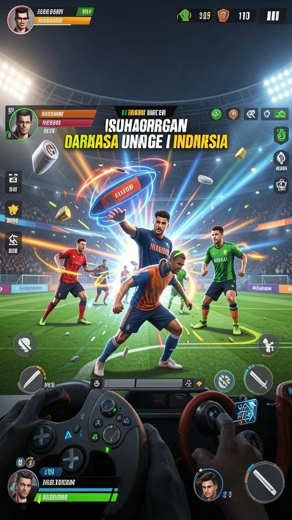 Grafis permainan yang memukau dan interaktif.