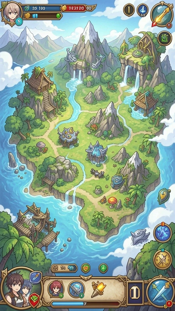 Tampilan awal aplikasinya yang user-friendly.