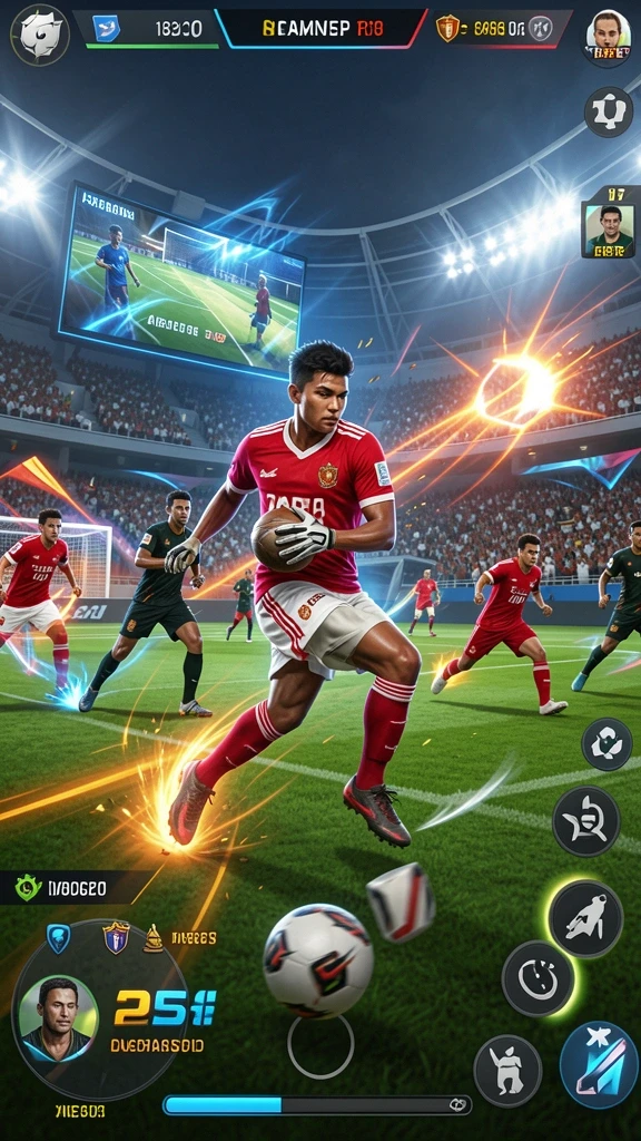 Grafik imersif yang membuat permainan lebih menyenangkan.