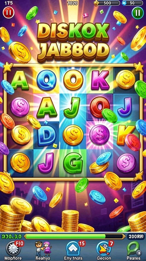 Tampilan awal game D73 yang memukau.