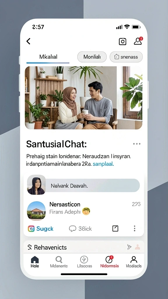 Berbagai karakter unik untuk dipilih dan digunakan.