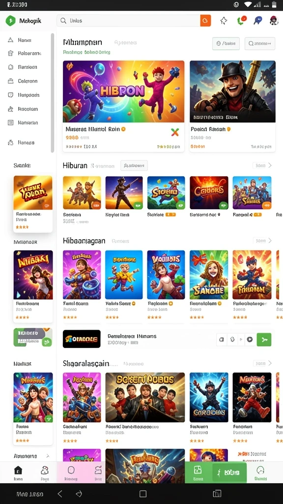 Level baru yang menantang dan seru untuk dimainkan.