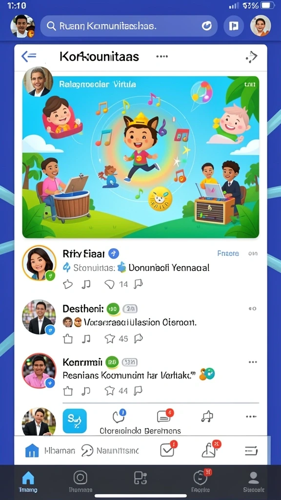 Fitur peringkat global yang membuat kompetisi semakin seru.