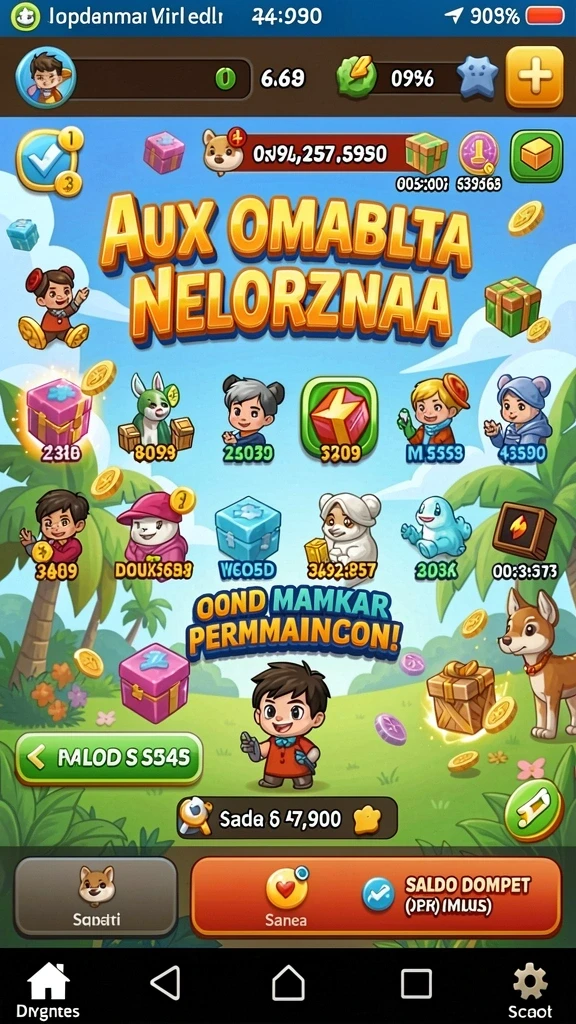 Pengalaman bermain yang seru dan interaktif.
