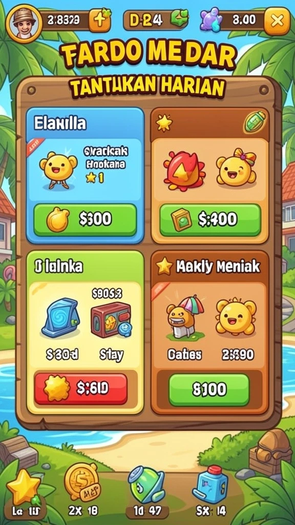 Tampilan grafis yang memukau dan detail.