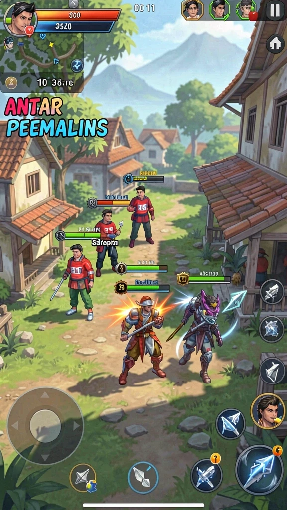 Tangkapan layar pertama menunjukkan antarmuka utama GOGO77 yang atraktif.