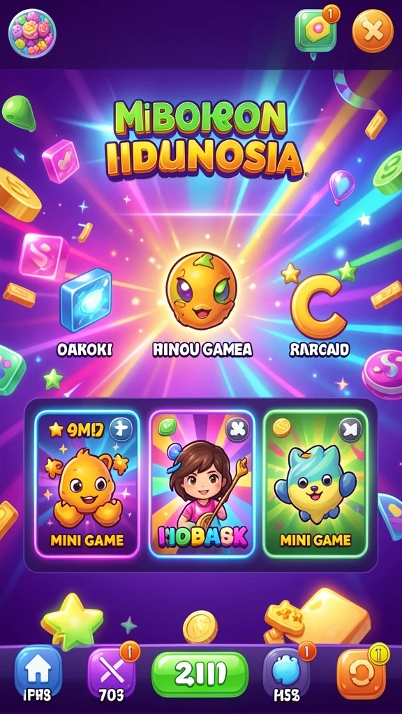 Visual menakjubkan dari pemandangan game.