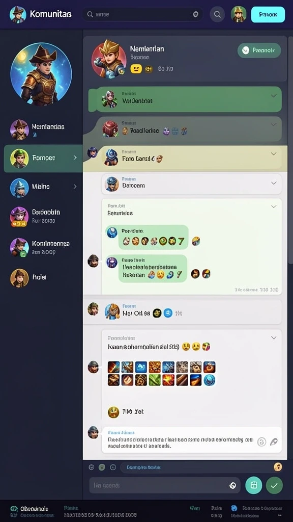 Tampilan utama IDAGAME yang menarik dan mudah digunakan.