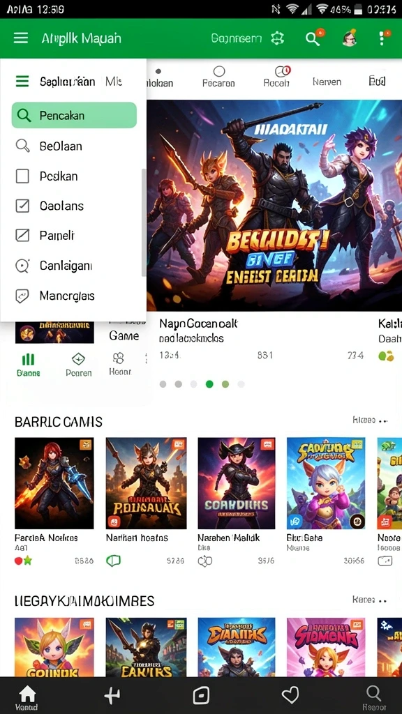 Karakter unik yang siap beraksi.