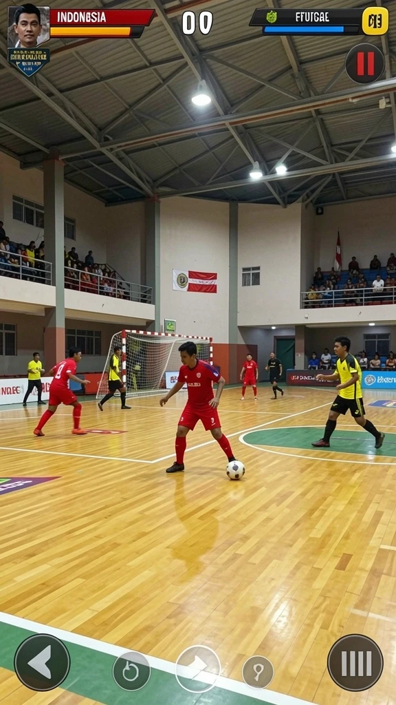 Tampilan antarmuka aplikasi yang menarik dan user-friendly.