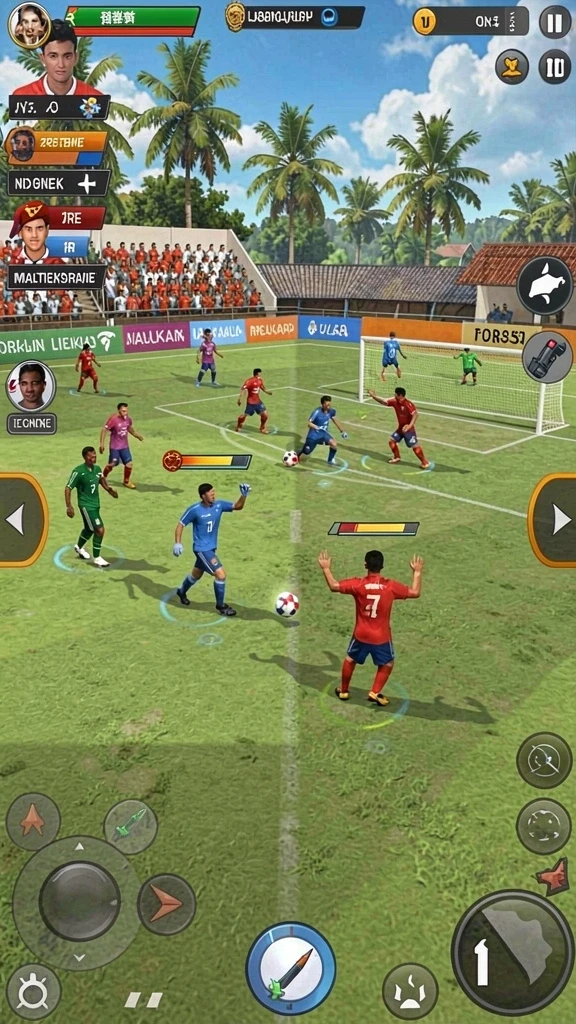 Mode multiplayer yang mendebarkan bersama teman.