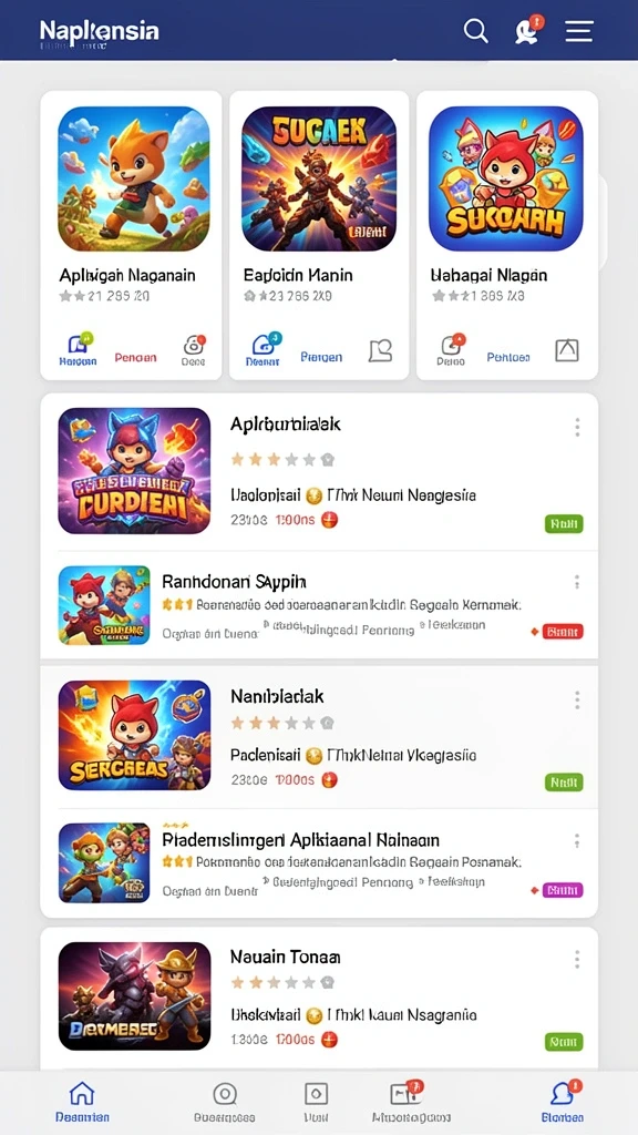 Tampilan antarmuka pengguna LESTARI777 yang memukau.