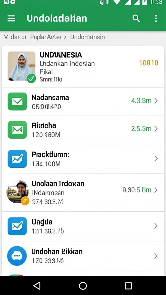 Beragam pilihan permainan yang menghibur.