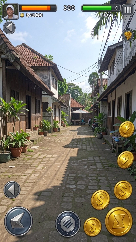 Screenshot pertarungan seru antar pemain dalam arena.