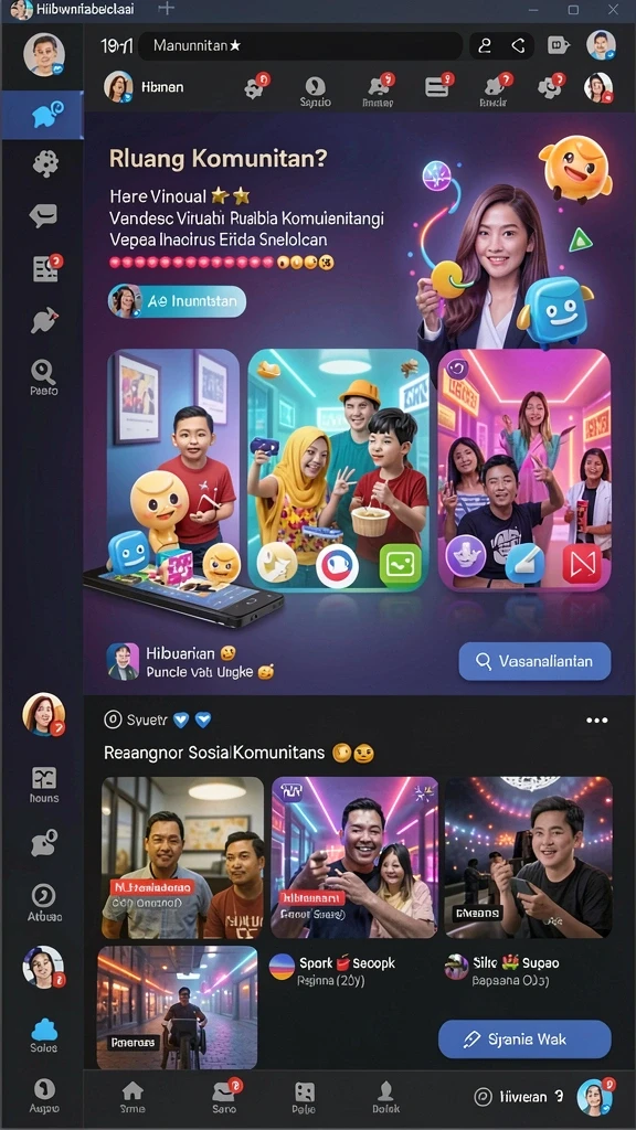 Fitur multiplayer yang memungkinkan bermain bersama teman.