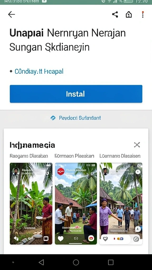 Screenshot menampilkan fitur interaksi sosial antar pemain.