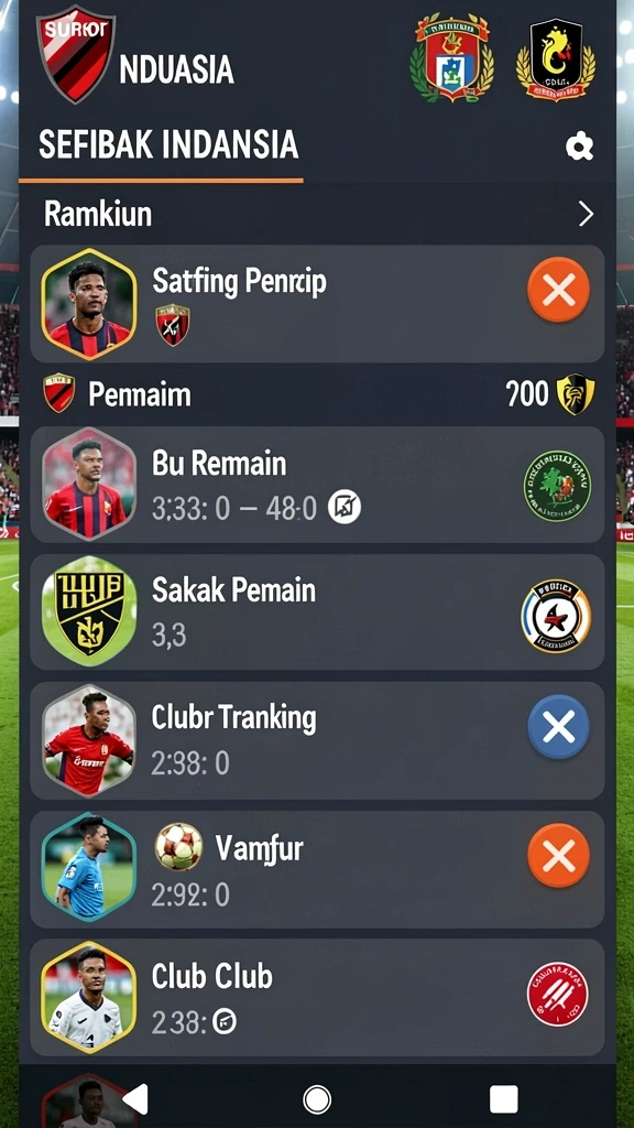 Berbagai pilihan permainan yang menghibur.