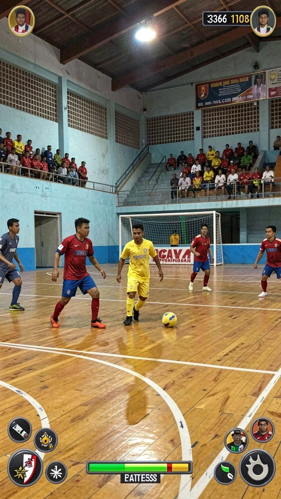 Tampilan awal yang menarik dan user-friendly.