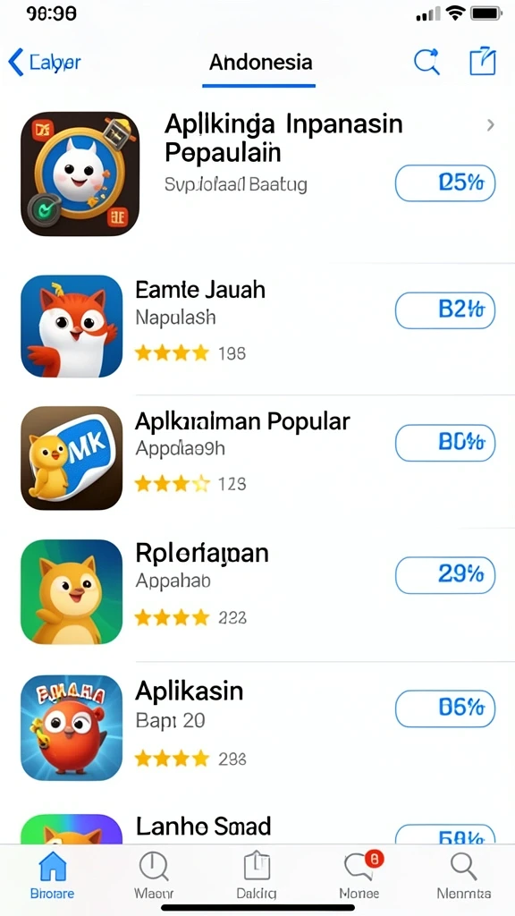 Tampilan antarmuka yang modern dan intuitif.