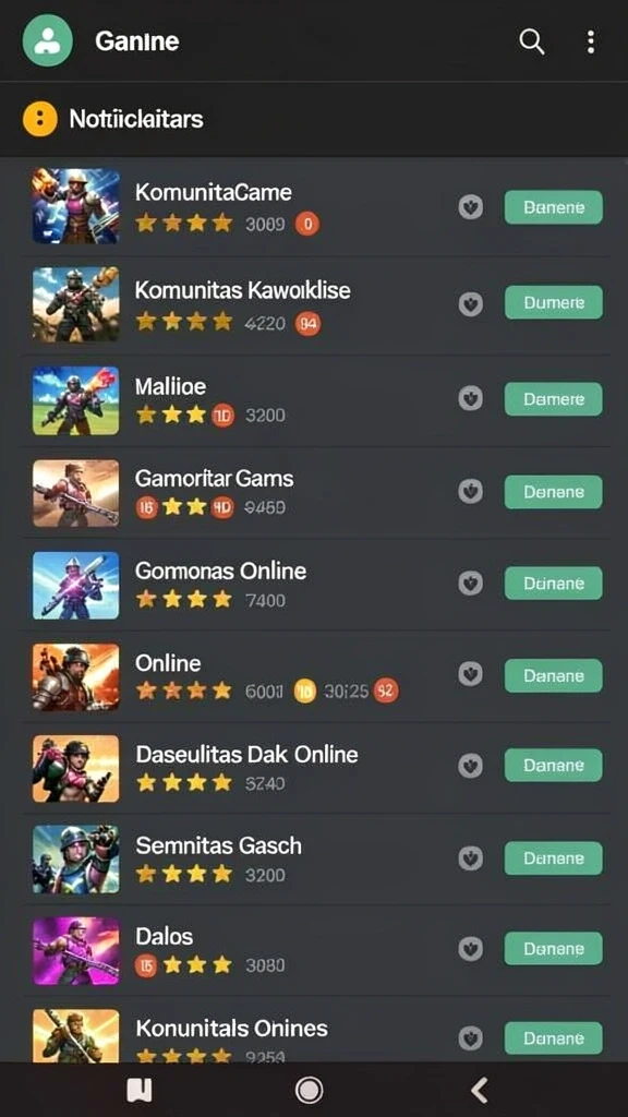 Berbagai senjata tersedia untuk menambah keseruan.