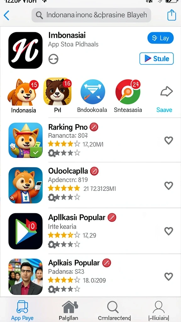 Tampilan antarmuka yang intuitif dan menarik.