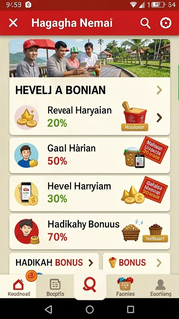 Tampilan antarmuka yang menarik dan mudah digunakan.
