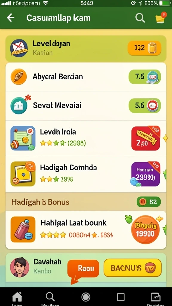 Grafis menawan yang memikat mata setiap pemain.