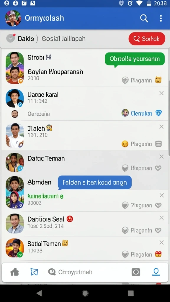 Berbagai karakter menarik untuk dipilih.