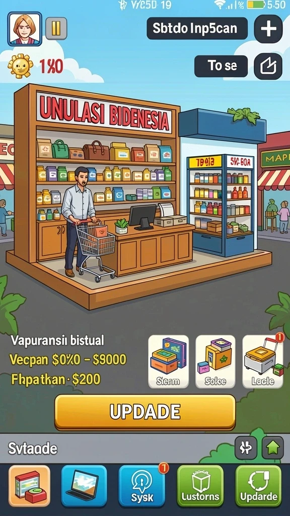 Tangkapan layar menunjukkan karakter utama dalam aksi.