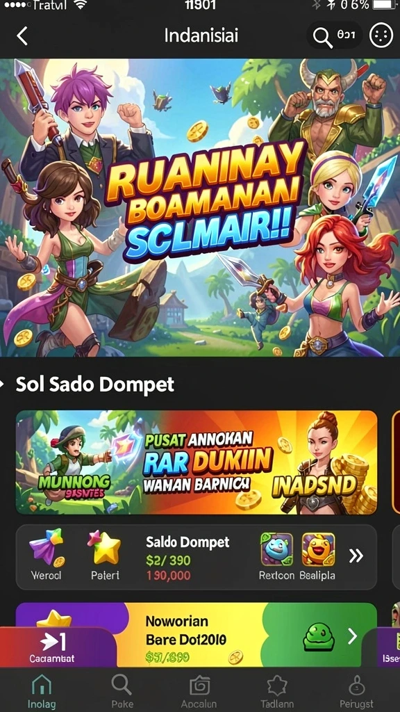 Tampilan antarmuka pengguna yang ramah dan intuitif.