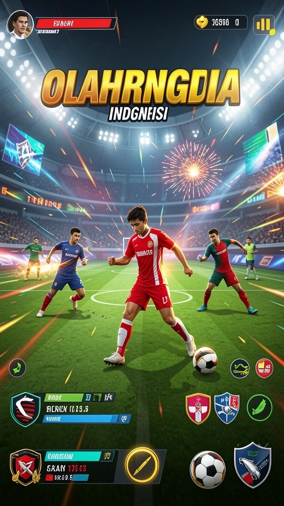 Screenshot menggambarkan mode multiplayer yang kompetitif.