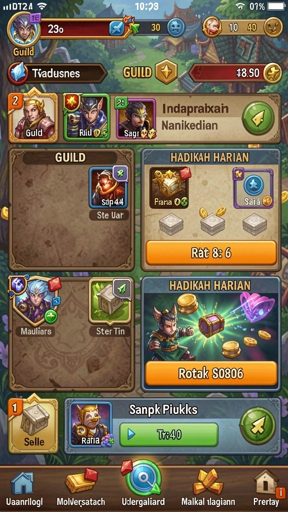 Screenshot menampilkan grafis yang memukau dan detail tinggi.