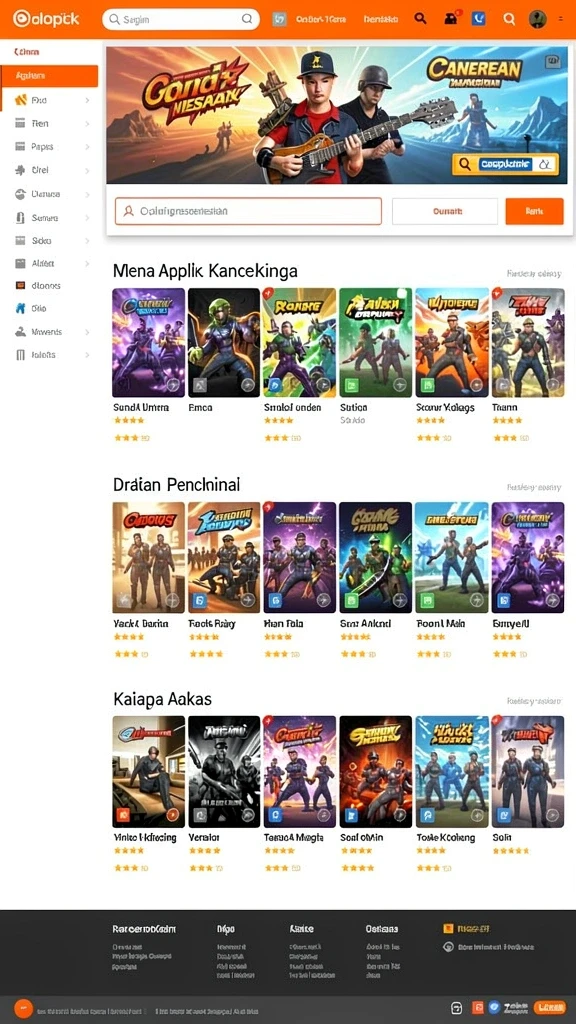 Tangkapan layar menampilkan karakter utama dalam aksi.