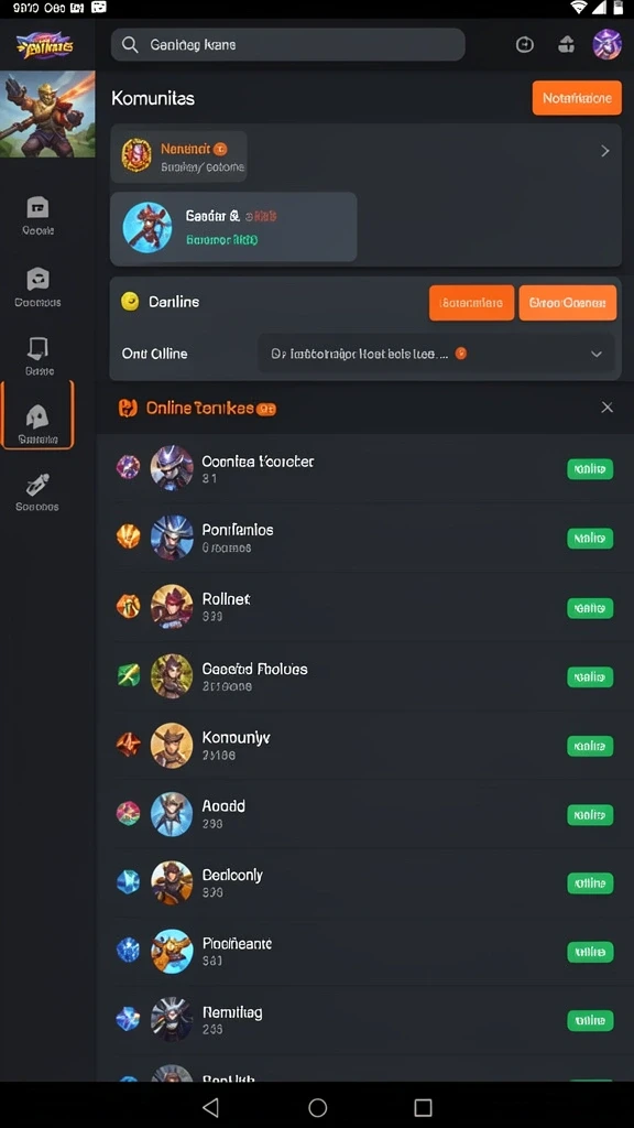 Screenshot menampilkan level baru yang penuh warna.